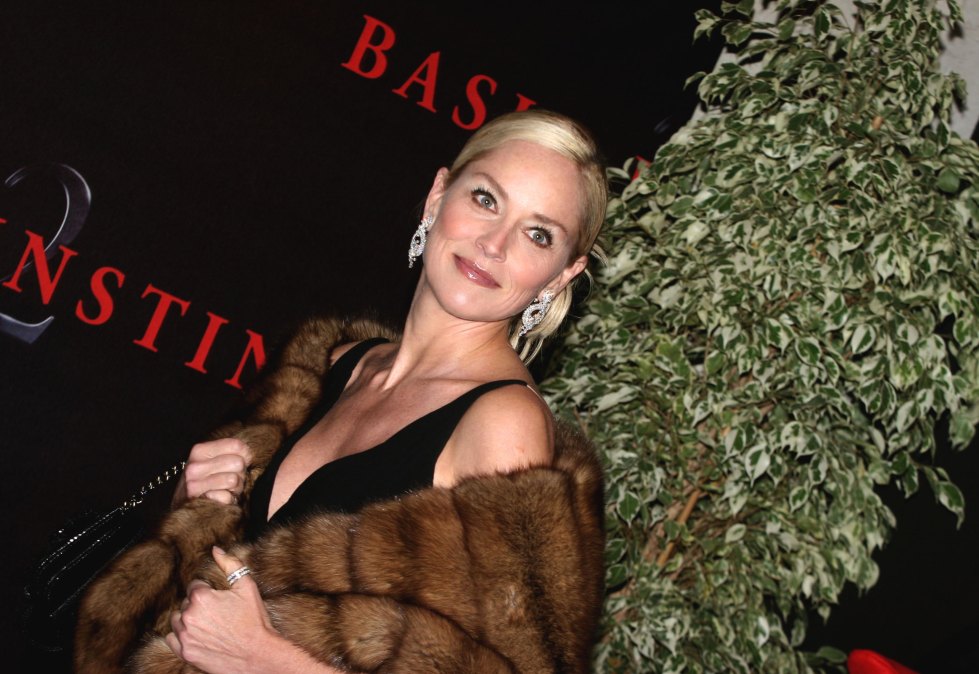 Sharon Stone at the Italian premiere of "Basic Instinct II: Risk Addiction" in Rome, Italy in 2006.