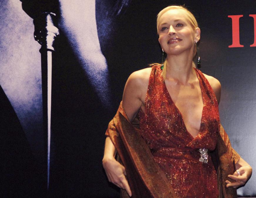 Sharon Stone at the "Basic Instinct 2" premiere in 2006