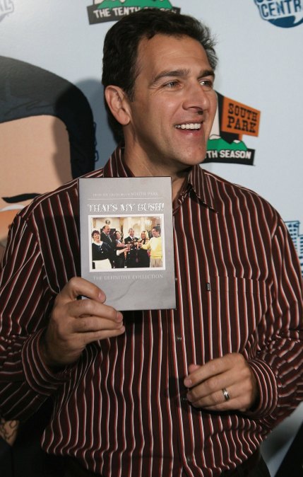 John D'Aquino arrives at the Comedy Central