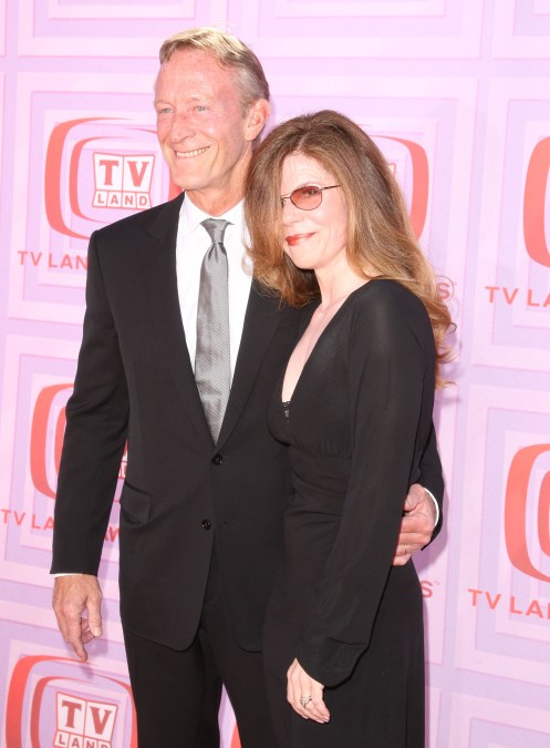 Ted Shackelford attends an event