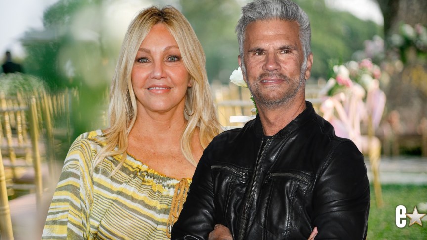 Heather Locklear & Lorenzo Lamas smiling