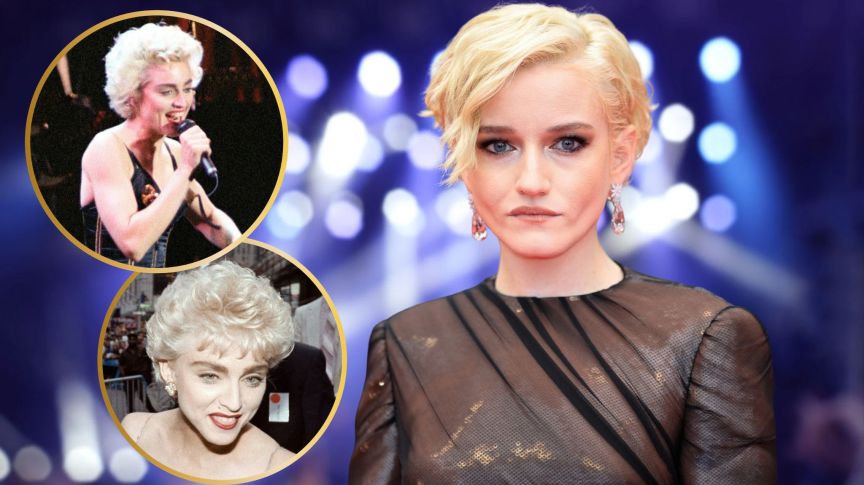 Julia Garner transforms into 90s Madonna at VMAs
