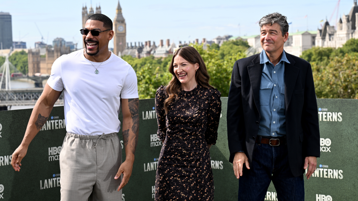 Aaron Pierre, Kelly Macdonald, and Kyle Chandler.