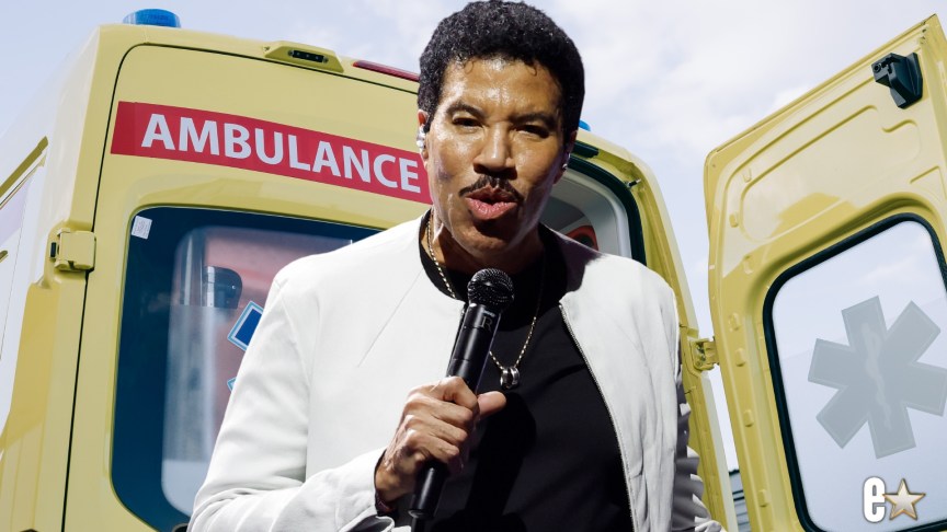 Lionel Richie performing onstage
