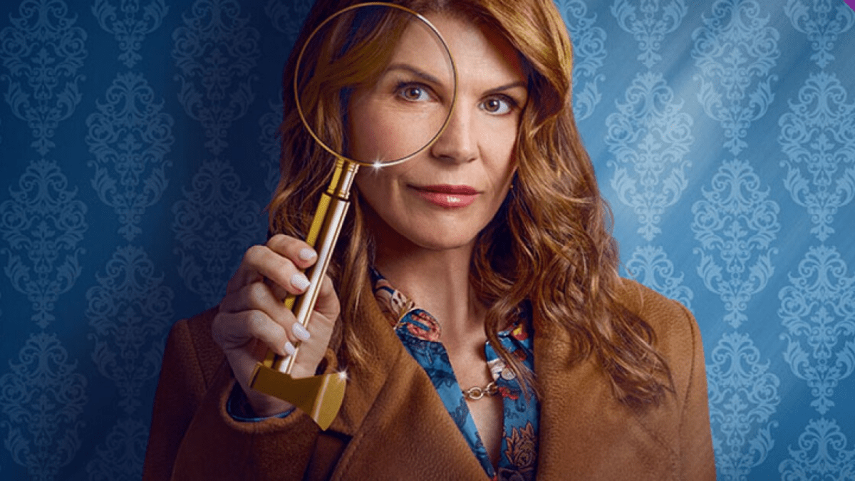 Lori Loughlin in Hallmark's "Garage Sale Mysteries: Murder Takes the Stage"