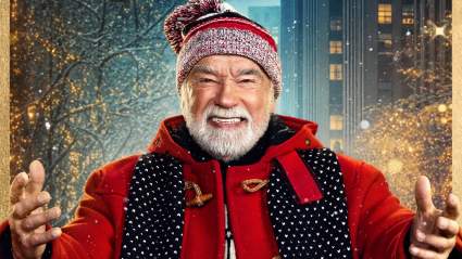 Arnold Schwarzenegger Teams Up with Alan Ritchson in New Christmas Movie: Watch the Trailer