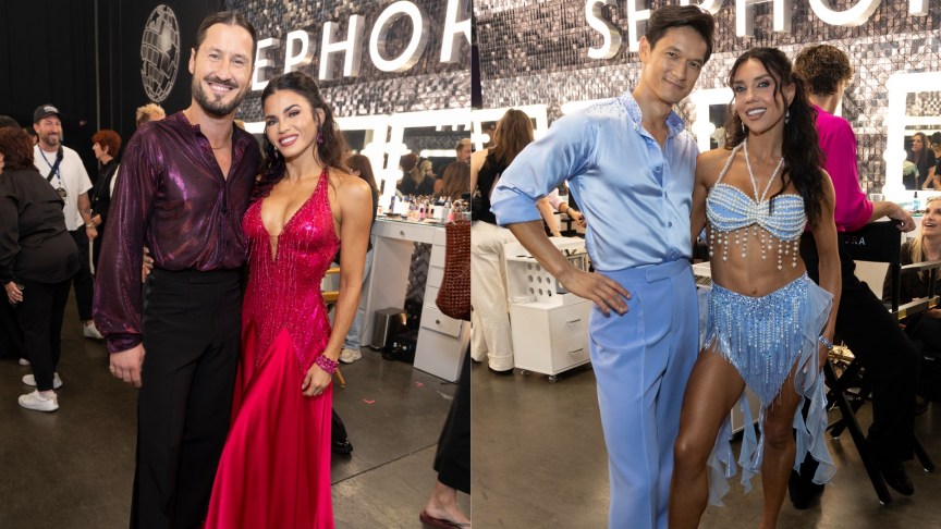 Val Chmerkovskiy, Jenna Dewan, Harry Shum Jr., and Jenna Johnson from Dancing With the Stars season 35