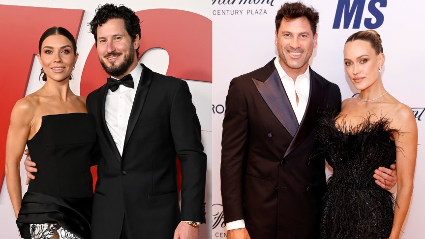 Jenna Johnson, Maks Chmerkovskiy, Val Chmerkovskiy, and Jenna Johnson