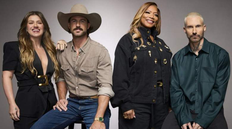 Kelly Clarkson, Riley Green, Queen Latifah, Adam Levine