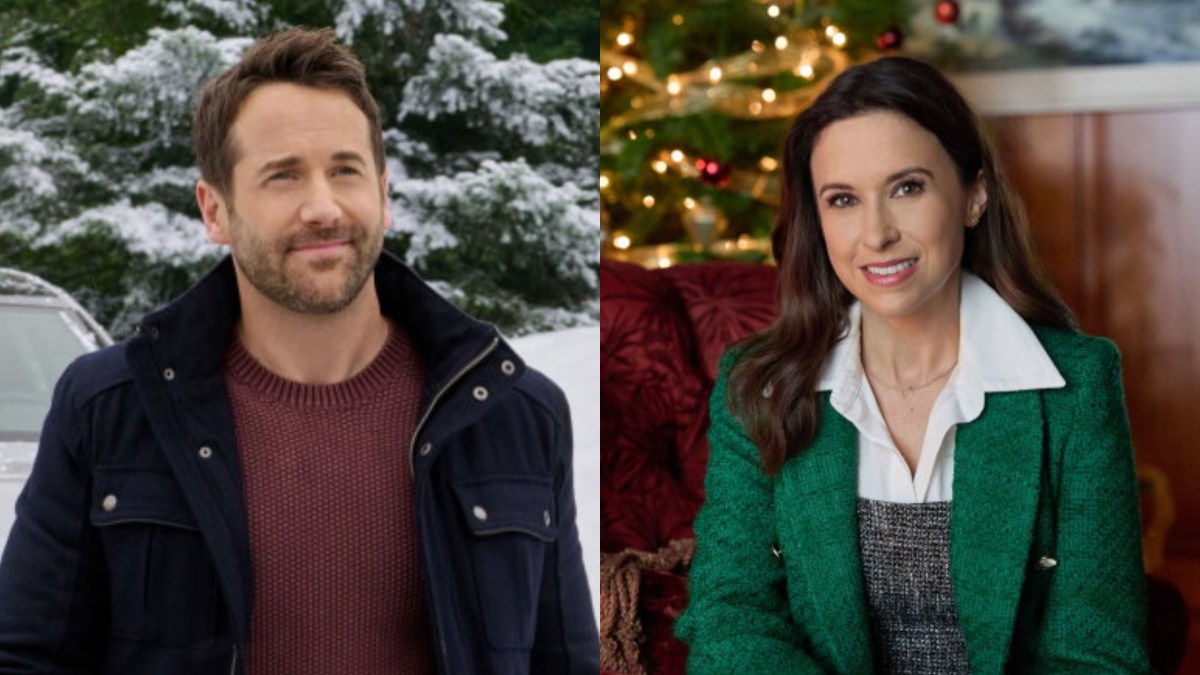 Niall Matter and Lacey Chabert