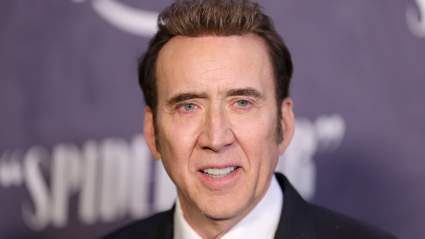 Nicolas Cage, 62, Shows Off His Hair Transformation on the Red Carpet as He Becomes a Silver Fox