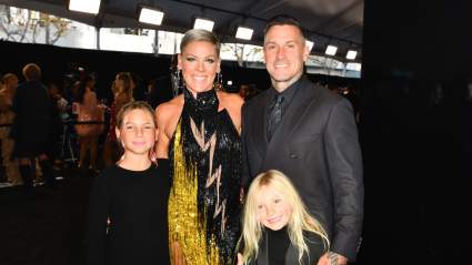 Pink Makes Rare Public Appearance With Her Son, Jameson, as He Rocks Bold Hairstyle Transformation
