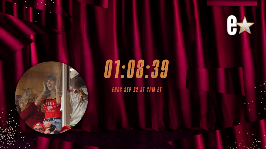 Taylor Swift website countdown