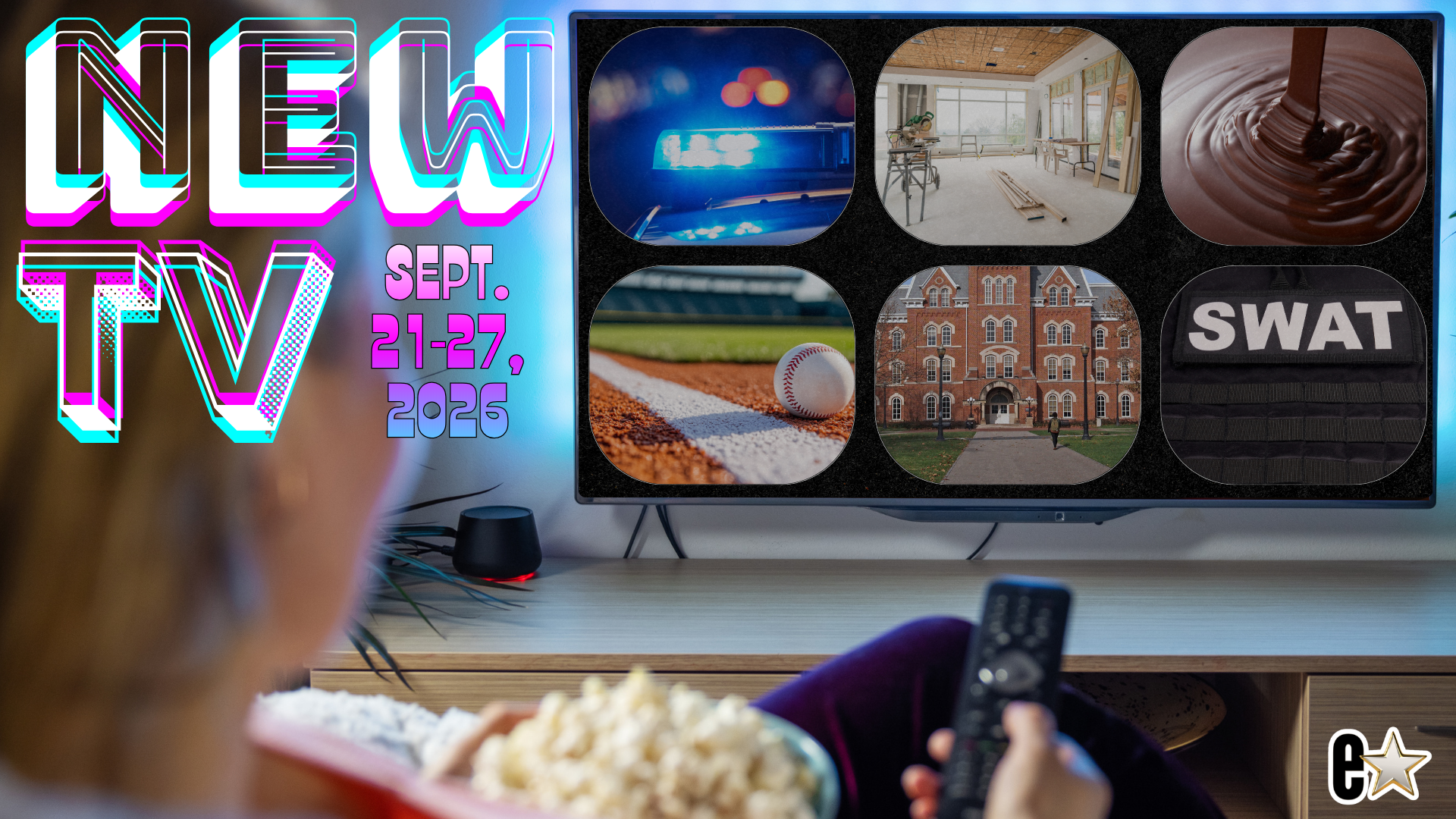 Estreia de TV de 21 a 27 de setembro de 2026: programação completa