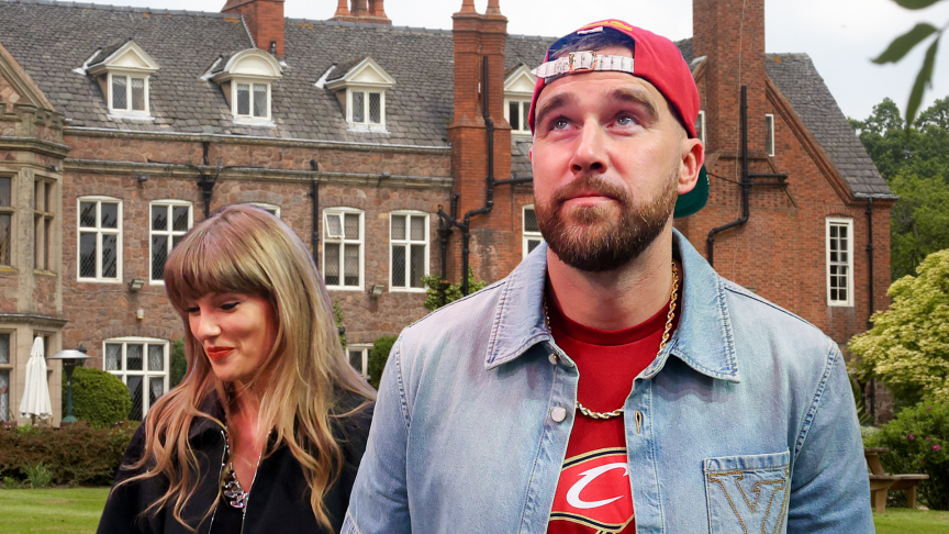 Taylor Swift and Travis Kelce