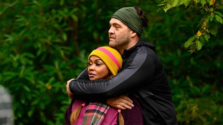 Phaedra Parks and Chris "CT" Tamburello on The Traitors Season 2 on Peacock