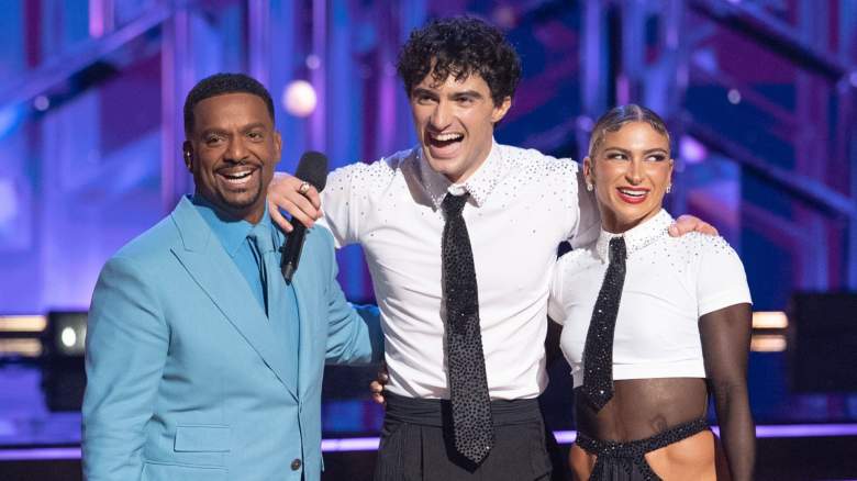 Alfonso Ribeiro, Ezra Frech, and Daniella Karagach