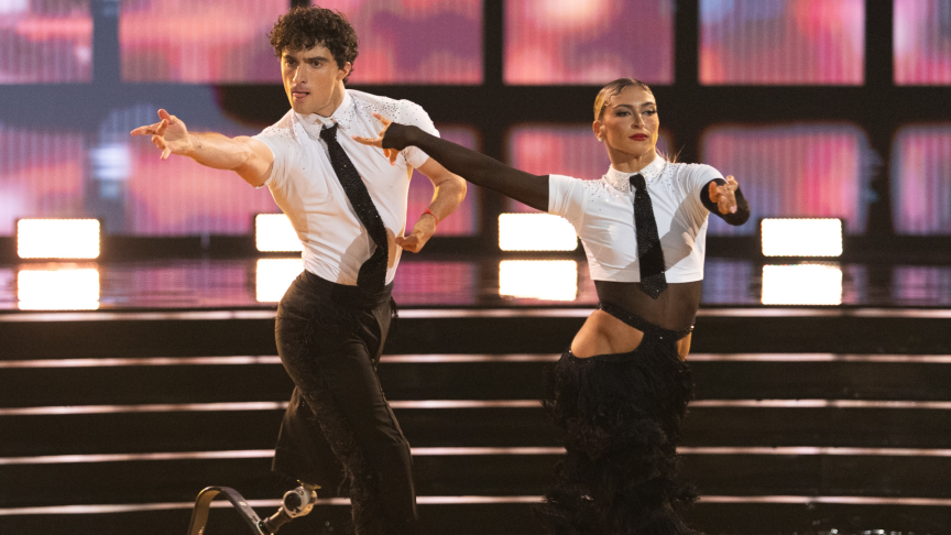 Ezra Frech and Daniella Karagach