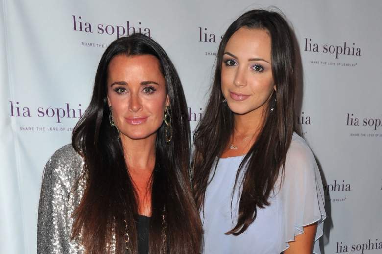 Kyle Richards and Farrah Aldjufrie.