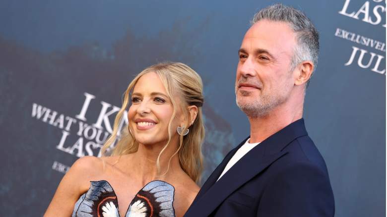 Sarah Michelle Gellar and Freddie Prinze Jr.