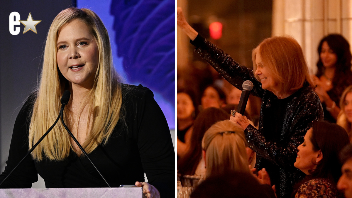 Amy Schumer Gloria Steinem tribute
