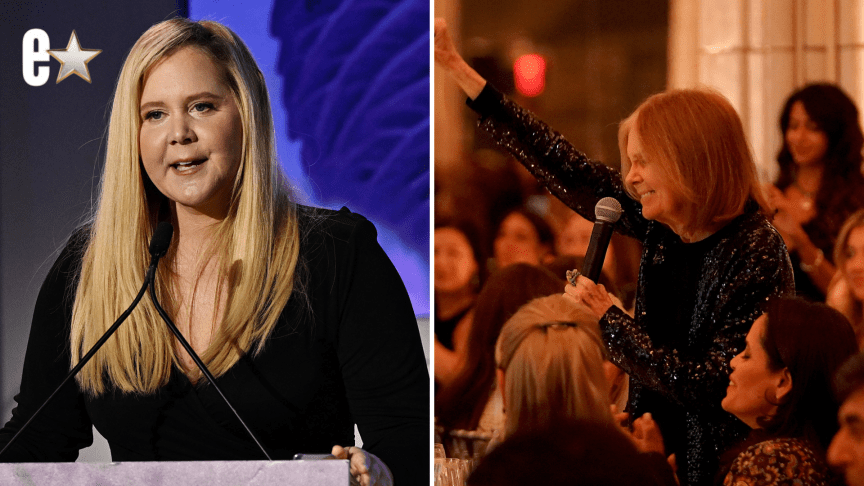 Amy Schumer Gloria Steinem tribute