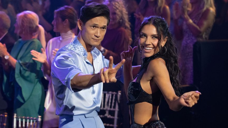 Harry Shum Jr. and Jenna Johnson