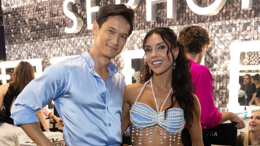 Harry Shum Jr and Jenna Johnson
