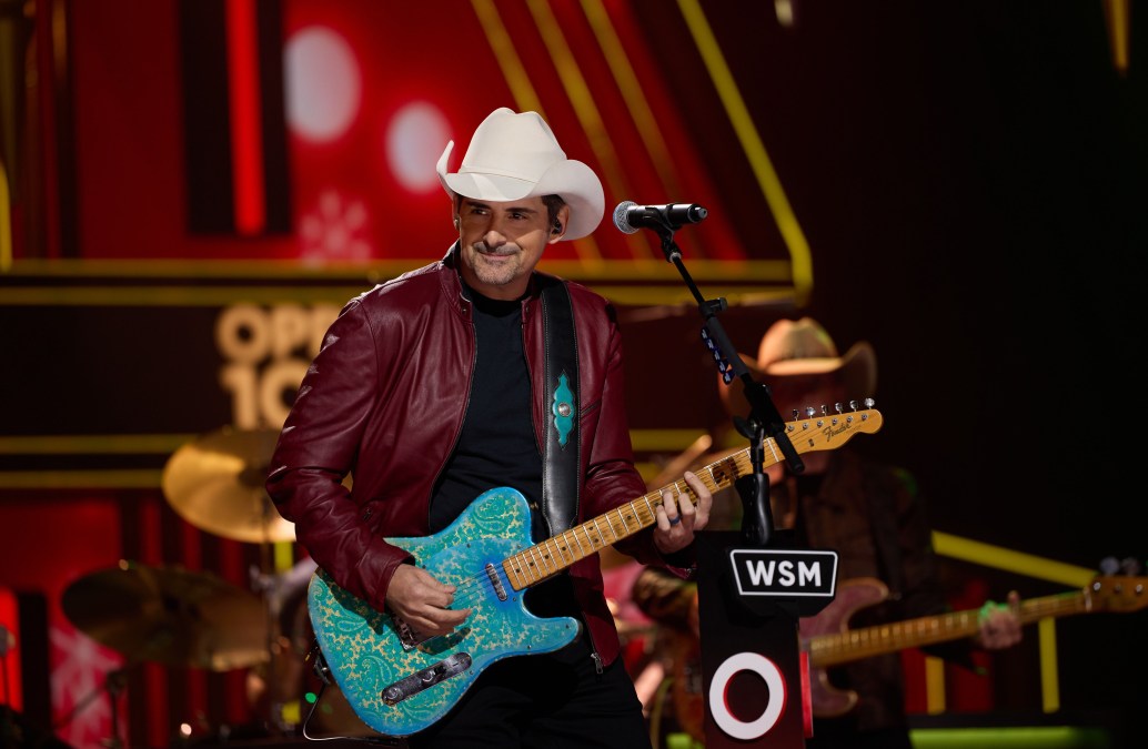 Brad Paisley at the Opry
