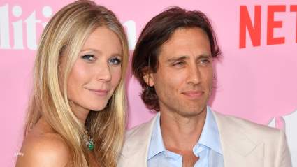 Gwyneth Paltrow & Husband Brad Falchuk Share Rare PDA Moment While Out in NYC: Photos