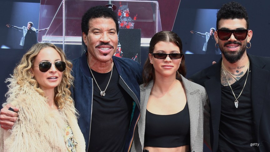 Nicole Richie, Lionel Richie, Sofia Richie and Miles Richie