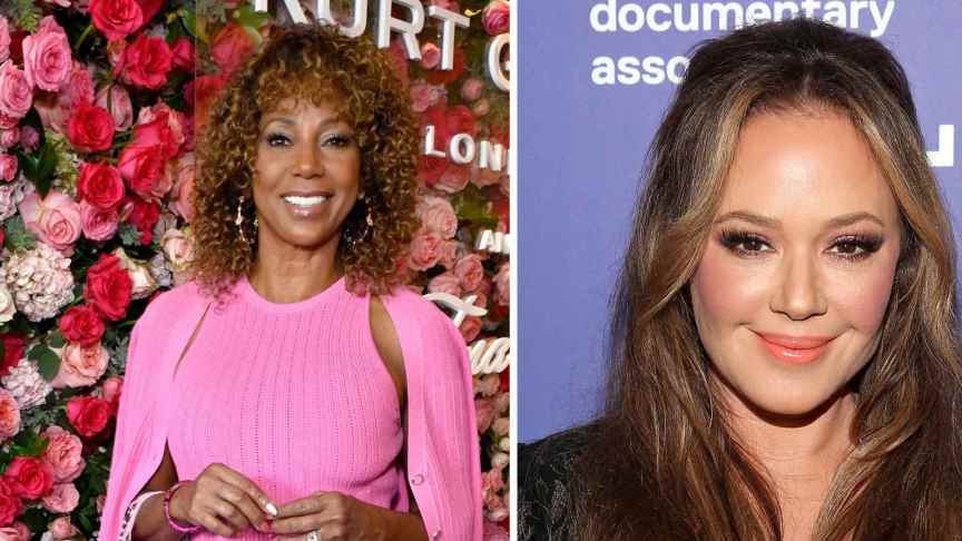 Holly Robinson Peete Leah Remini side by side