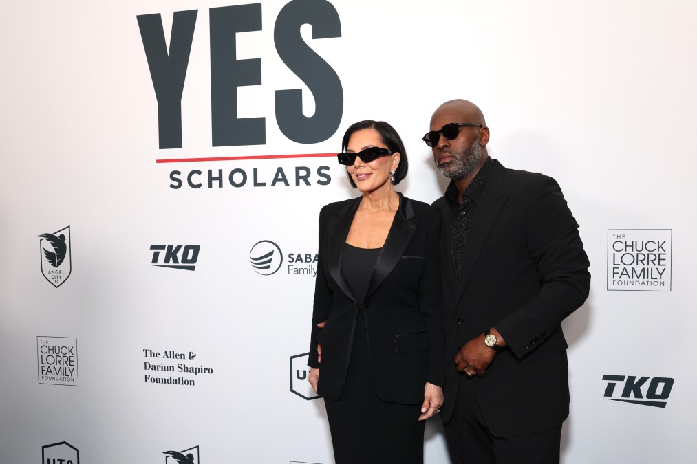 Kris Jenner and Corey Gamble