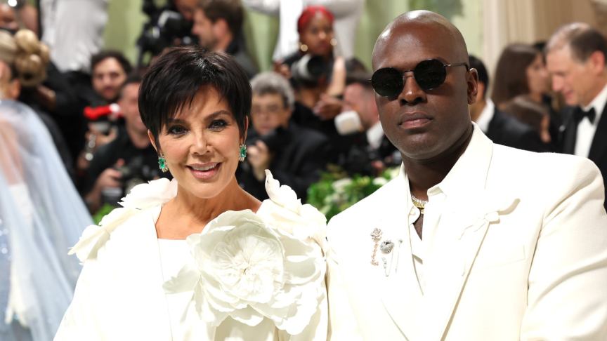 Kris Jenner and Corey Gamble