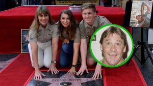 Terri, Bindi, Robert, and Steve Irwin.