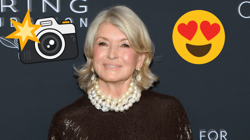 Martha Stewart nudes comment