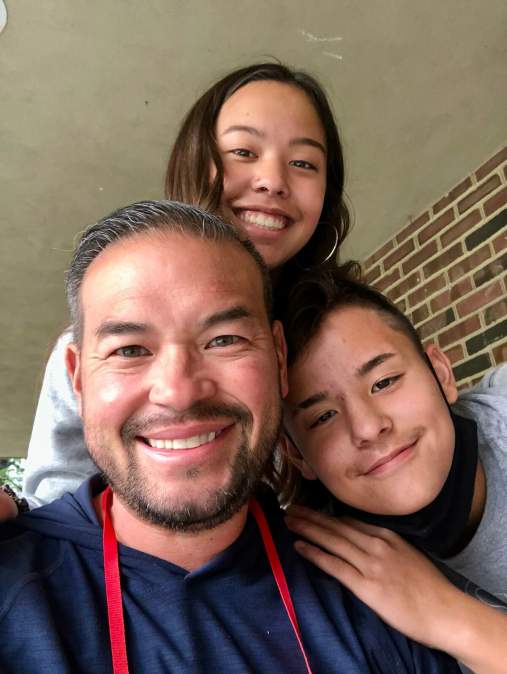 Jon Gosselin, Hannah Gosselin and Collin Gosselin