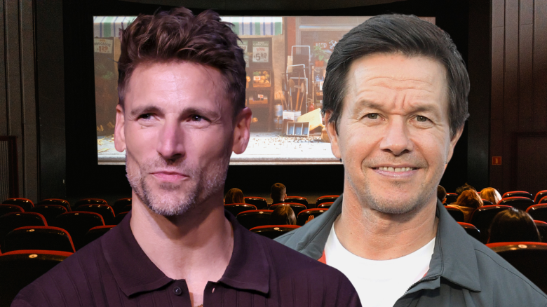 Andrew Walker and Mark Wahlberg