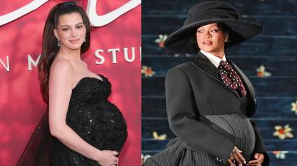 Anne Hathaway Reveals What Rihanna Taught Her About Maternity Style