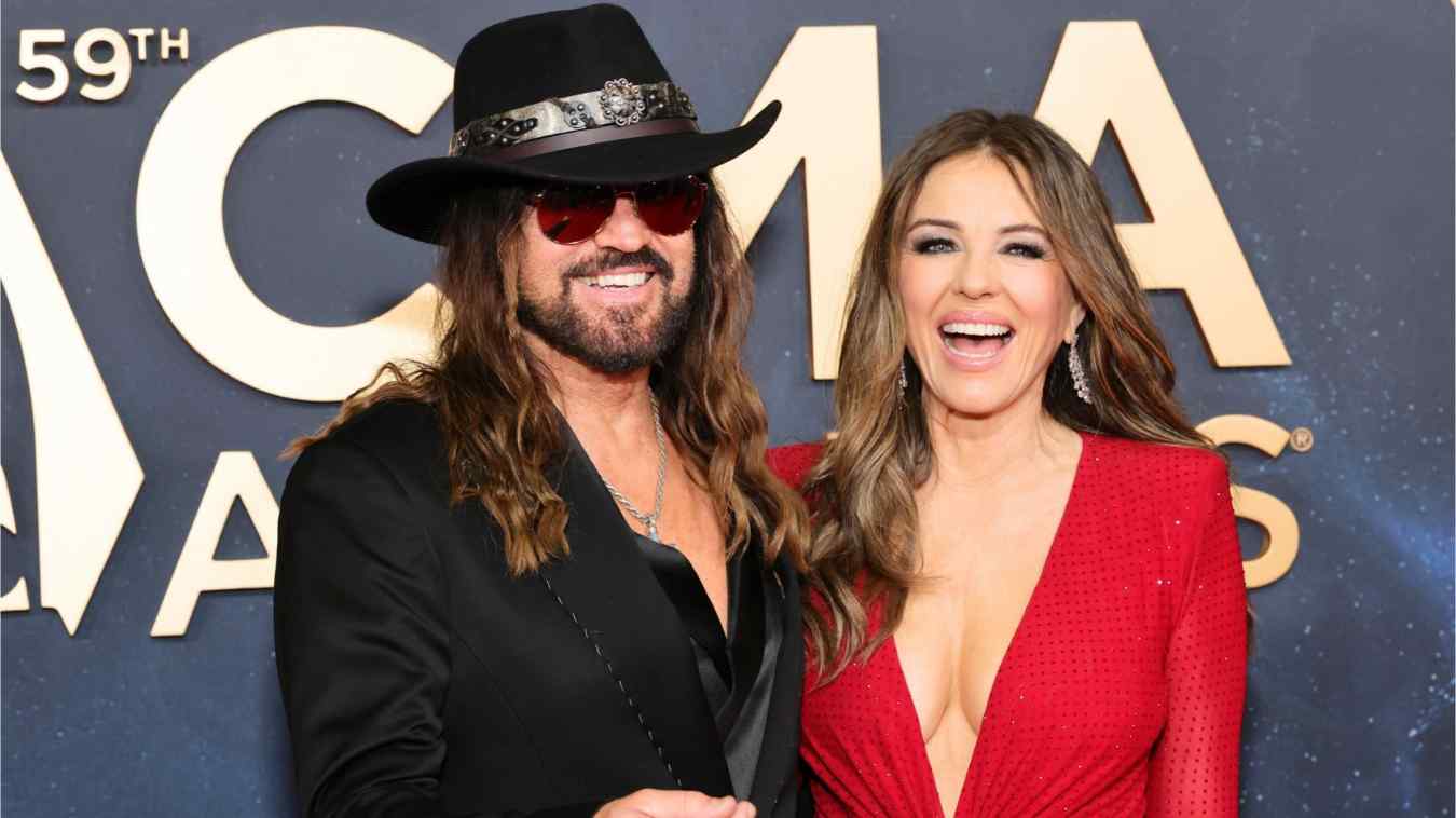 Elizabeth Hurley Reveals Why Billy Ray Cyrus Romance Works