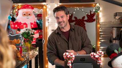 First Look at Hallmark Hunk Ryan Paevey’s New Holiday Movie ‘Christmas at Moose Lake’