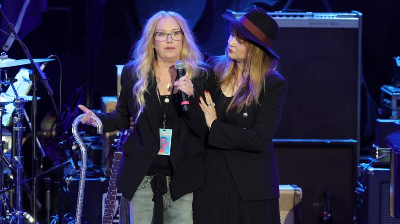 Christina Applegate speaks onstage