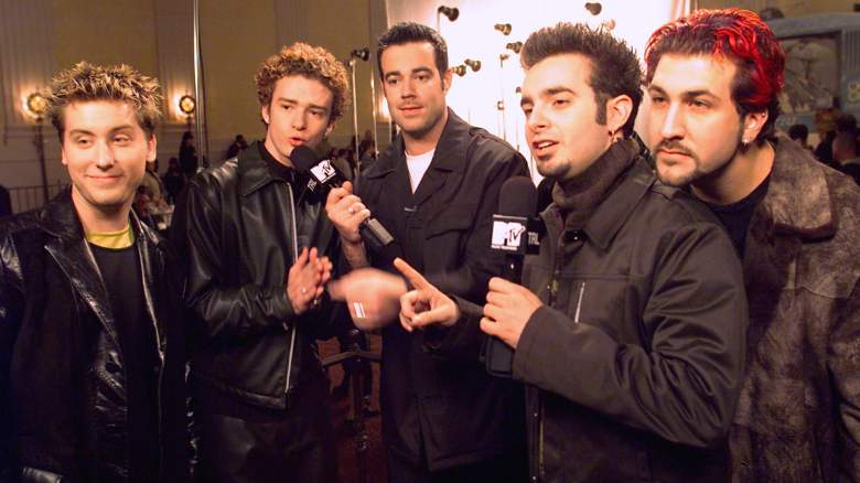 Carson Daly and NSYNC
