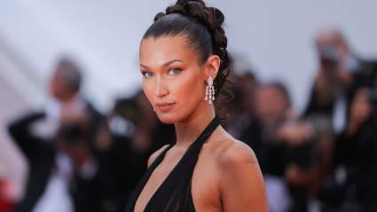 Bella Hadid Channels Britney Spears in Iconic See-Through Lace Minidress at Victoria’s Secret After Party