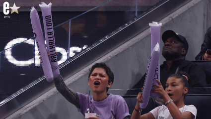 Zendaya Wows With Effortlessly Chic Look While Cheering on Golden State Valkyries at WNBA Finals