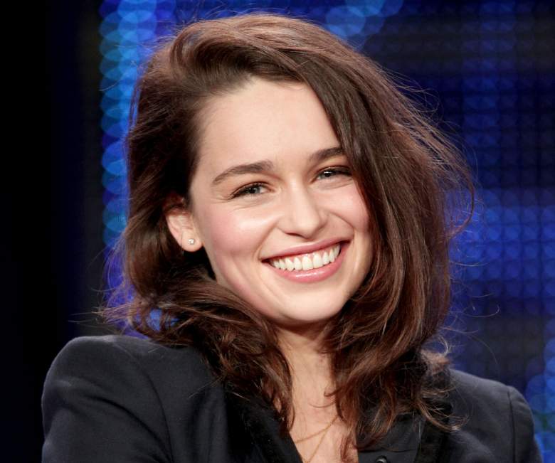 Emilia Clarke on a "Game of Thrones" Panel in 2011.