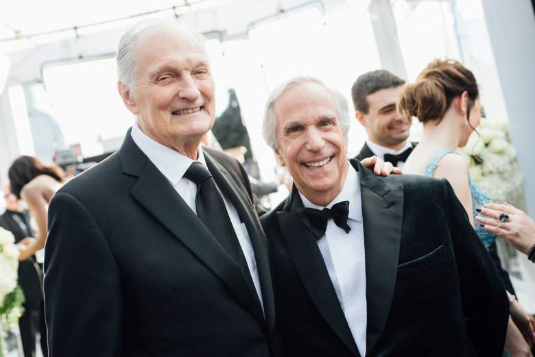 Alan Alda and Henry Winkler