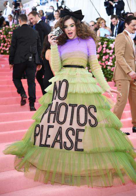 Hailee Steinfeld at the 2019 Met Gala.