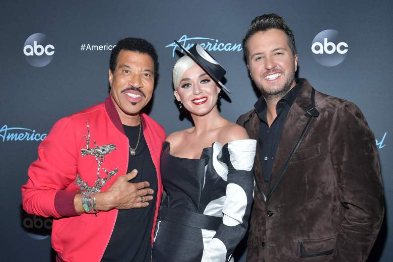 Lionel Richie, Katy Perry and Luke Bryan