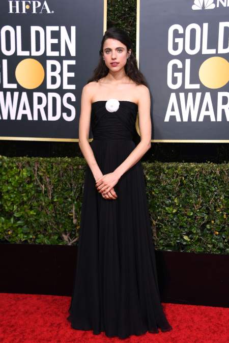 Margaret Qualley at the 77th Golden Globe Awards.